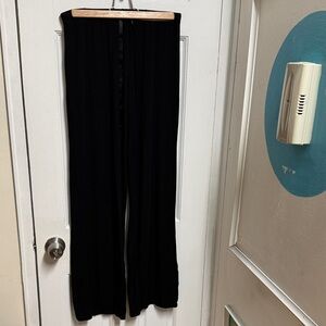 Gap body xs soft Black Wide-Leg Pants